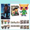 Matériau PVC Les Gardiens de la Galaxie 3 Figurines Rocket et Groot Pops
