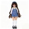 ICY Fortune Days 14 Scale BJD Doll Anime Style Painted Action Figure Kids Gift Ages 8+ (weike)