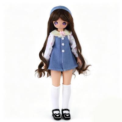 ICY Fortune Days 14 Scale BJD Doll Anime Style Painted Action Figure Kids Gift Ages 8+ (weike)