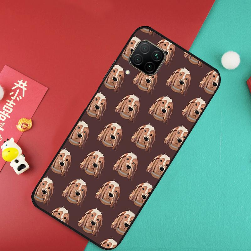 Funny Cocker Spaniel Dog For Huawei Nova 7i 8i 3i 11i Nova 10 9 SE 5T Y60 Y70 Y90 Y61 Y91 P20 P40 Lite P30 Pro Case