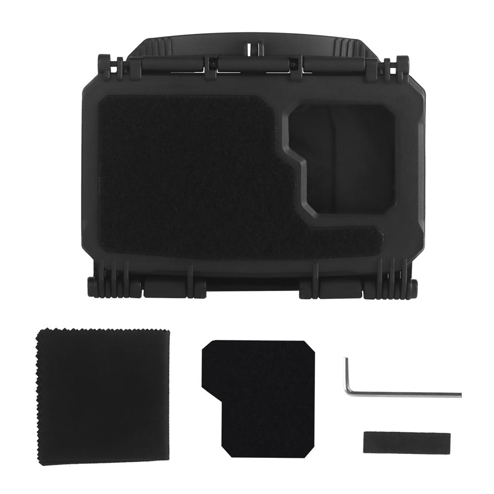 Tactical MOLLE Mobile Phone Box Navigation Board Quick Release Airsoft Vest Carry Outdoor Hunting Wargame Instant Equipment Box