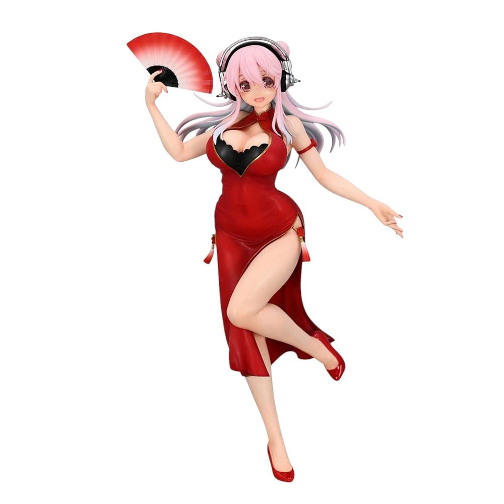 Фигурка Super Sonico Trio-Try-iT версия в китайском платье.