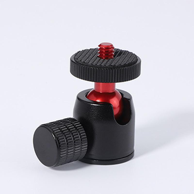 

Camera mini ballhead 360 swivel head tripod ball head phone stand smaling monopod mount adapter for DSLR camera flash tripod