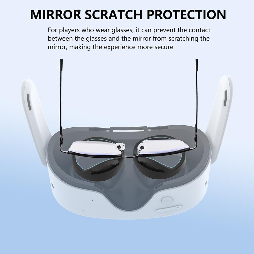 Lens Protection Kit Anti-Scratch VR Glasses Frame Spacer VR Lenses Frame Spacer Lenses Frame & Spacer for Meta Quest 3S