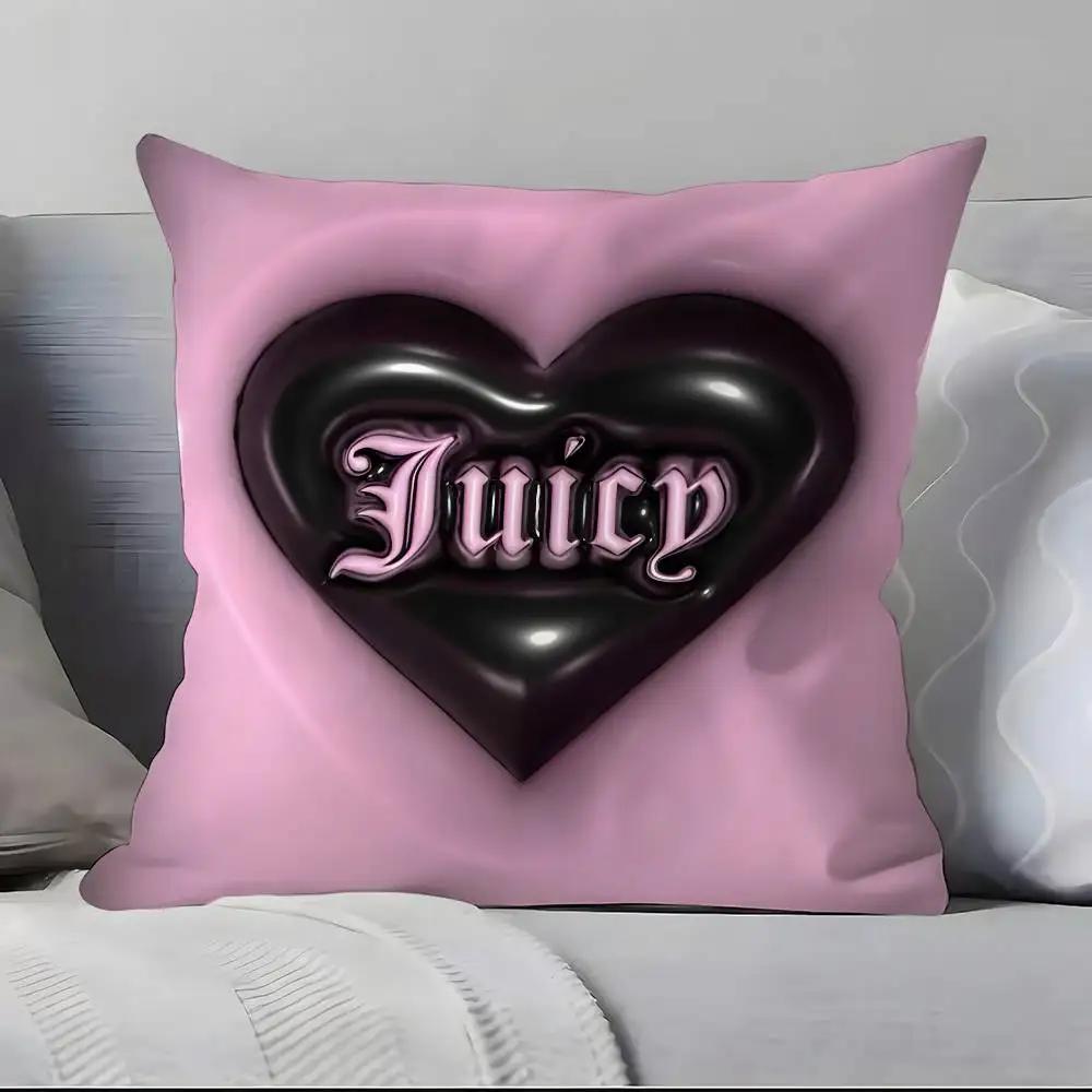 J-Juicy C-C-Couture Классическая наволочка Наволочка Мягкая Приятная к коже и Удобная со Скрытой Молнией 18x18Inch