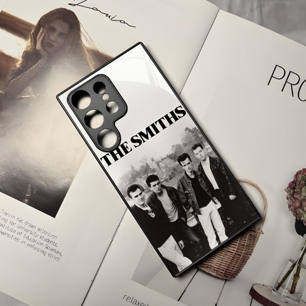 THE SMITHS Rock Ban Phone Case For Samsung Galaxy S26 S25 S24 S23 S22 S20 S21 Edge Ultra Plus Fe Colored Silver Cover