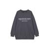 Sweatshirts Men's Gray Crew Neck Moderate Regular HZ7018