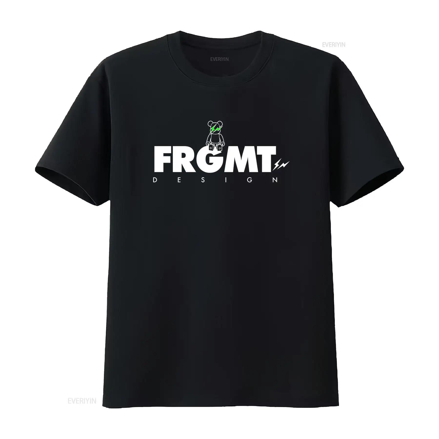 

Футболка Fragment Design X Medicom Toy Be Rtee Frgmt Logo для Модных Любителей Уличной Одежды Винтажная Стирка Стильная - Мужская ... S разноцветный