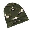 ZLIENSZUS Panda Print Knit Hat for Adults - Minimalist Neutral Tone Beanie with Panda, Soft Suitable for Quiet Style Outfits, Casual Wear, Themed Even