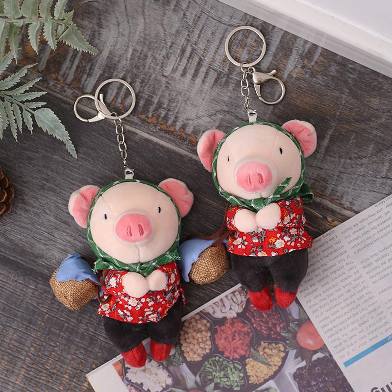 Adorable Mini Pig Plush Toy Soft And Cuddly Stuffed Animal Perfect Bag Charm