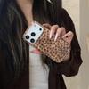 High-End Leopard Print iPhone Cases for 14-17 Pro Max Models (Autumn/Winter)