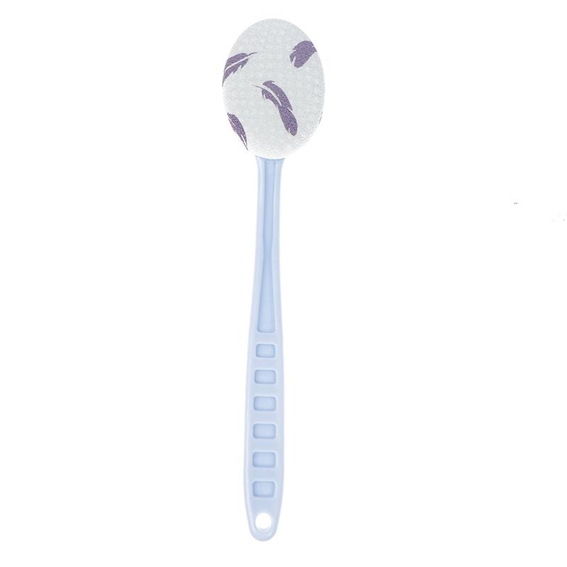 1PC Shower Detergent Lotion Applicator Sponge Bath Back Brush Long Handle Bath Brush Body Wash Skin Massage Care синий