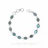 Black Spinel Bracelet: Handmade 925 Sterling Silver Gemstone Jewelry