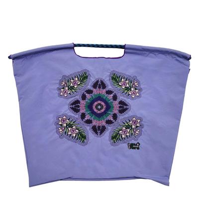 Ball Chain Authentic Large Hawaiian Quilts Torch Ginger Hawaiian Quilt Torch Ginger Cathy Nakajima Collaboration Eco Bag Shopping Bag Shoulder Bag