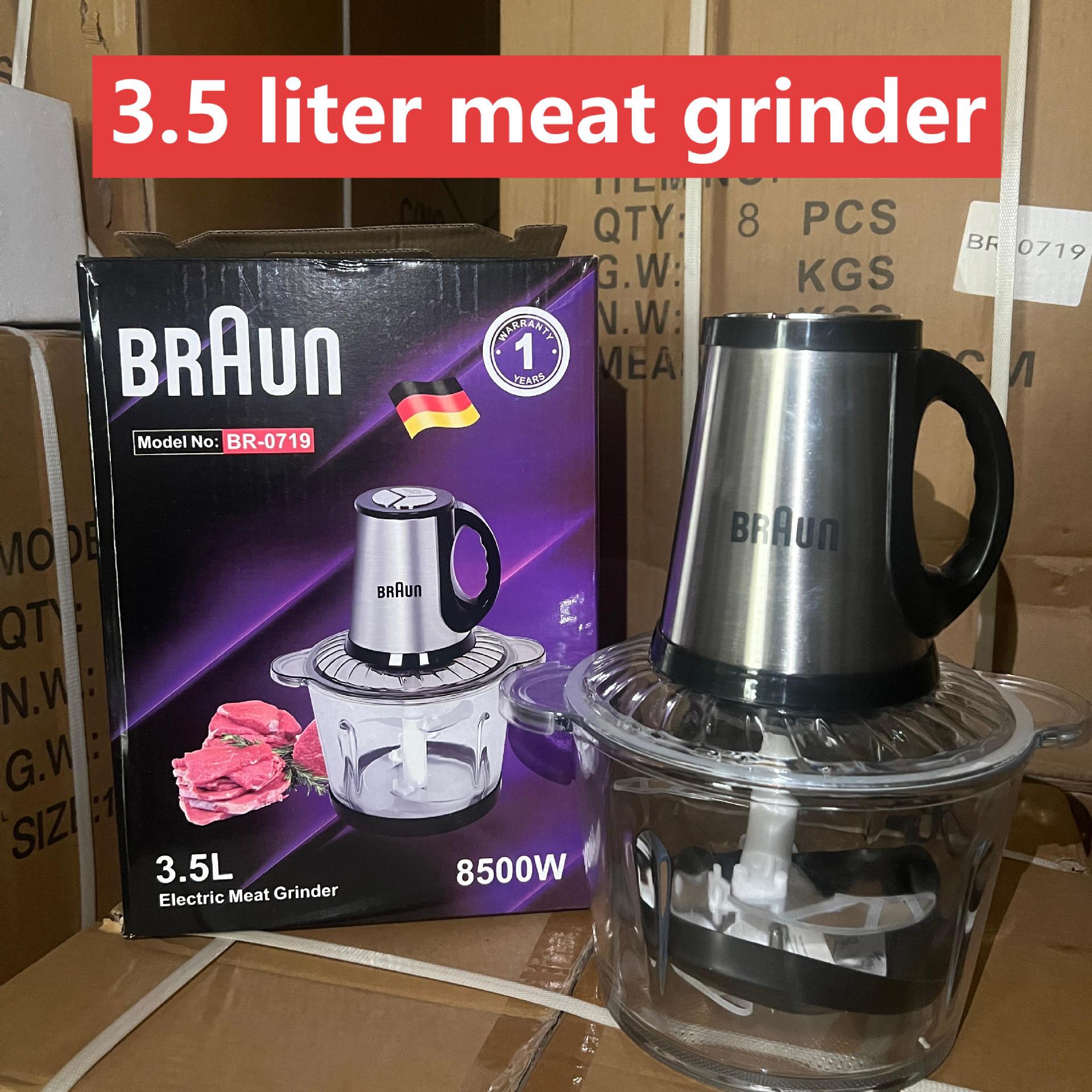 

High-Power Electric Multi-Function Food Processor: Meat Grinder, Juicer, Dough Kneader, Large Capacity Mixer
