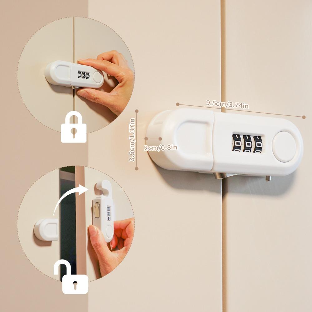 Multi-function Drawer Password Lock Anti-theft Cabinet Lock Fashion Cabinet Strap Locks  Home