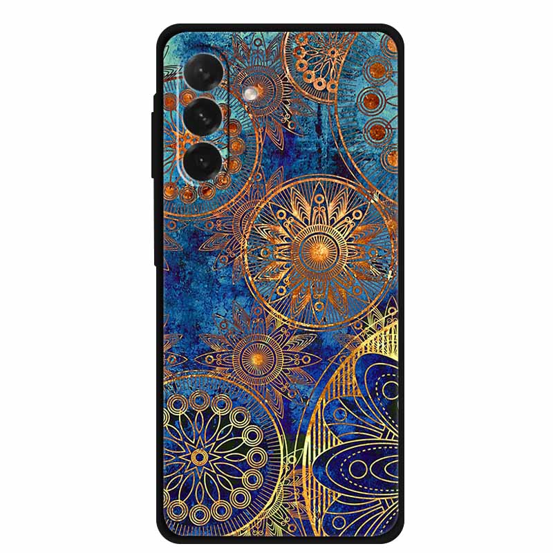 For Samsung Galaxy A56 5G Case 3D Relief Silicone Emboss Soft Protective Covers for Galaxy A26 / A36 / A56 Phone Back Cases A 56