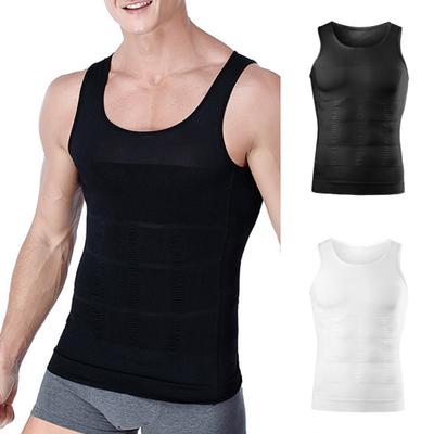 Erkek Zayıflama Vücut Şekillendirici Bel Eğitim Korse Tank Top İç Giyim Shapewear