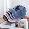 Love Embroidery Do Old Cowboy Baseball Cap Female Summer Sweet Cool Spice Girl American Big Brim Show Face Small Peaked Cap