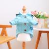 Pet Circle, Pet Clothing Dog Cat Clothing Clothing Sky Blue Hooded Raincoat