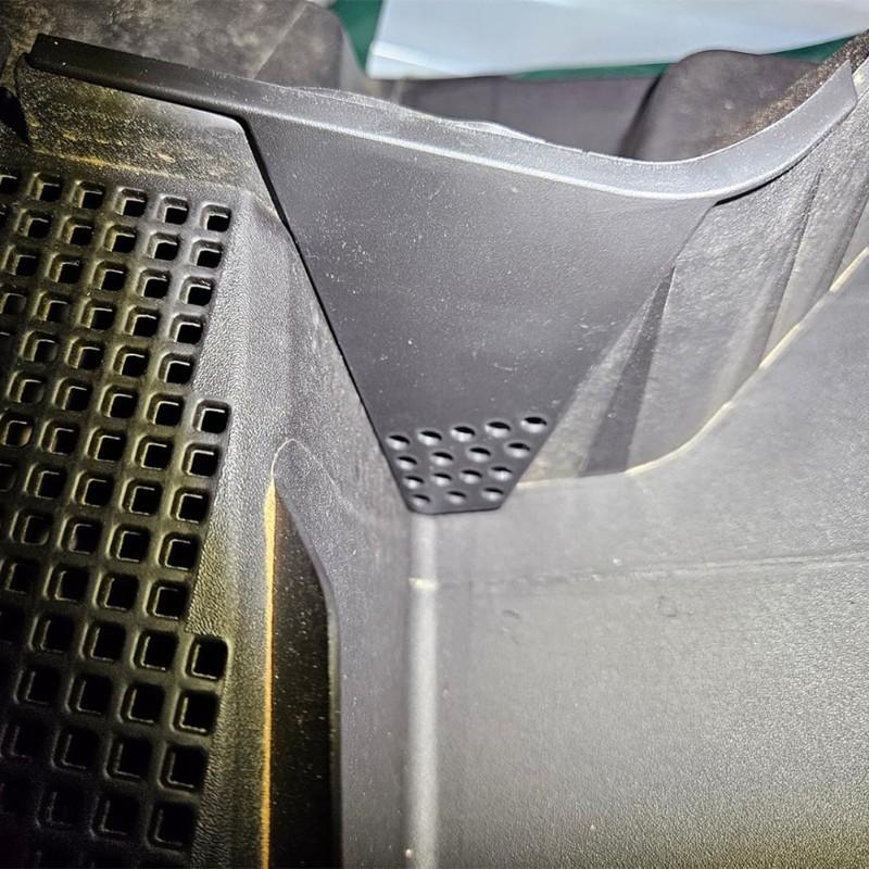 Precise Hood Water Drain Grille Engine Hood Water Barrier Front Trunk Water Channel Debris Filter For Ford Maverick 2022-2025