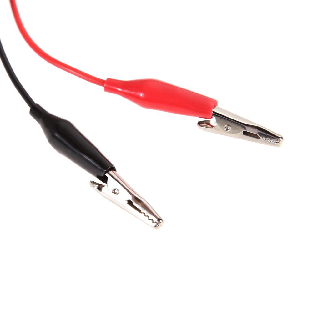 1M BNC Q9 to Dual Alligator Clip Oscilloscope Test Probe Leads 4MM Banana Plug Cables Connector Dual Tester Tools for Electrical