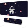 Kawaii Space Astronaut Mouse Pad Large Keyboard Deskmat Moon Mice Pads Gaming Accessories Desktop Decor Gamer PC Long Mausepad