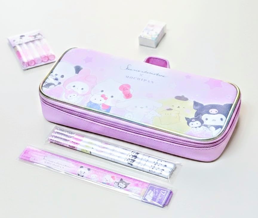 Elementary school girl 1st grade Sanrio x Mochipan stationery set 2B writing pencil Back to school kindergarten entrance new school year girl