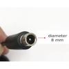 58.8V 2A Charger with GX16-3 Pin DC5.5 XLR Plug, Power Adapter for 52V Li-ion Battery Input 100-240V
