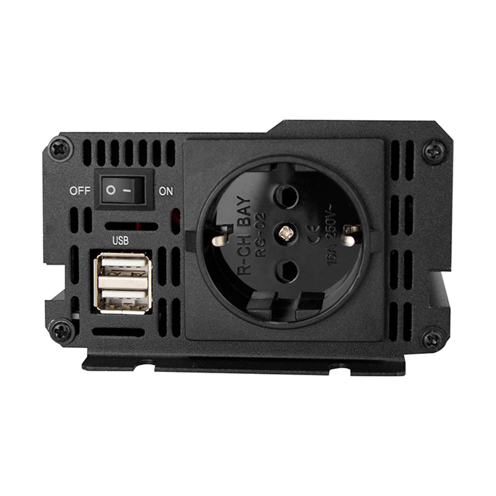 Pure Sine Wave Inverter DC 12V To AC 220V240V 800W Pure Sine Wave Inverter Dual USB Port Cooling