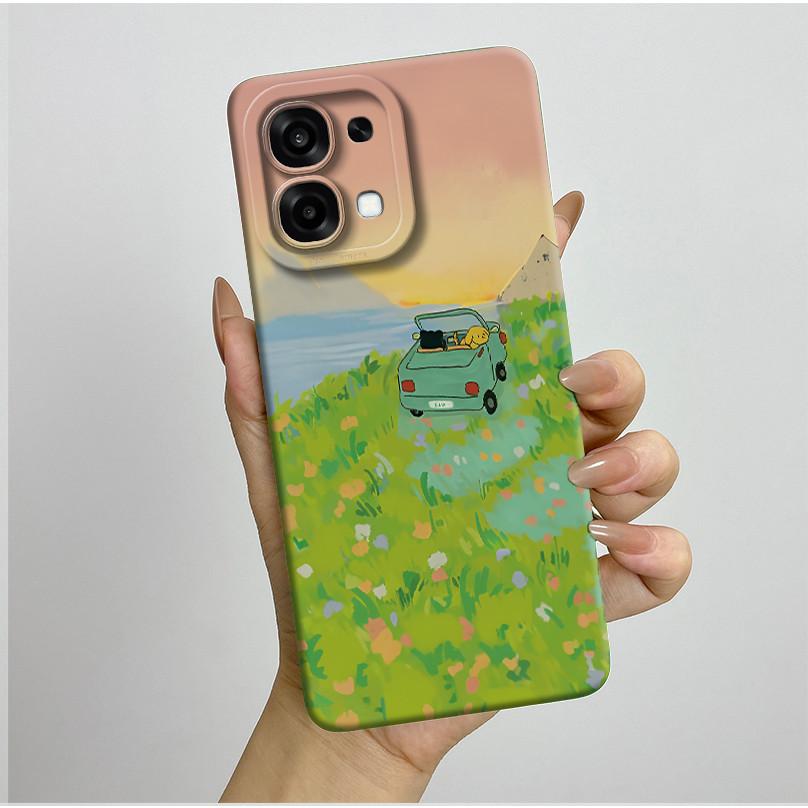 

New Casing For Oppo A6 Pro 5G 4G CPH2781 CPH2799 Case Aesthetic Pretty Butterfly Flowers Soft Silicone Shockproof Back Cover OPPO A6 Pro