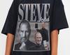 Steve Jobs Retro Shirt, Steve Jobs Homage Shirt, Steve Jobs Shirt, Steve Jobs Entrepreneur Shirt, Rich Shirt, Steve Jobs Apple CEO Edition