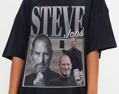 Steve Jobs Retro Shirt, Steve Jobs Homage Shirt, Steve Jobs Shirt, Steve Jobs Entrepreneur Shirt, Rich Shirt, Steve Jobs Apple CEO Edition