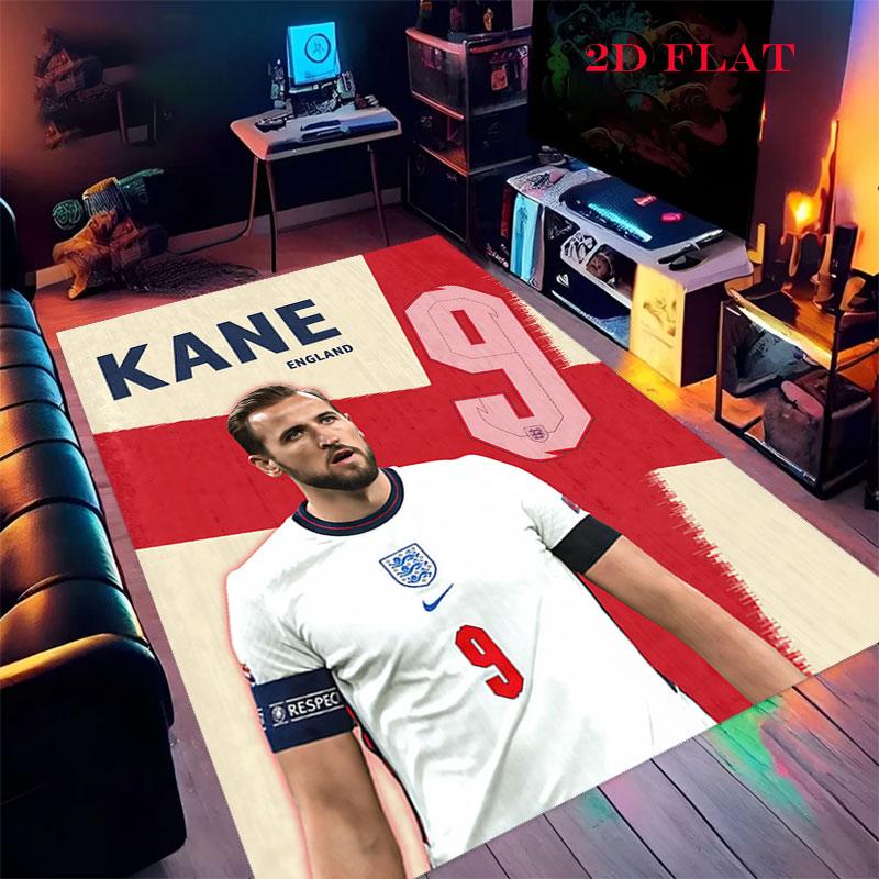 Harry Kane Glory Poster Carpet Rug for Living Room Bedroom Home Sofa Decoration,Kids Play Nonslip Floor Mat
