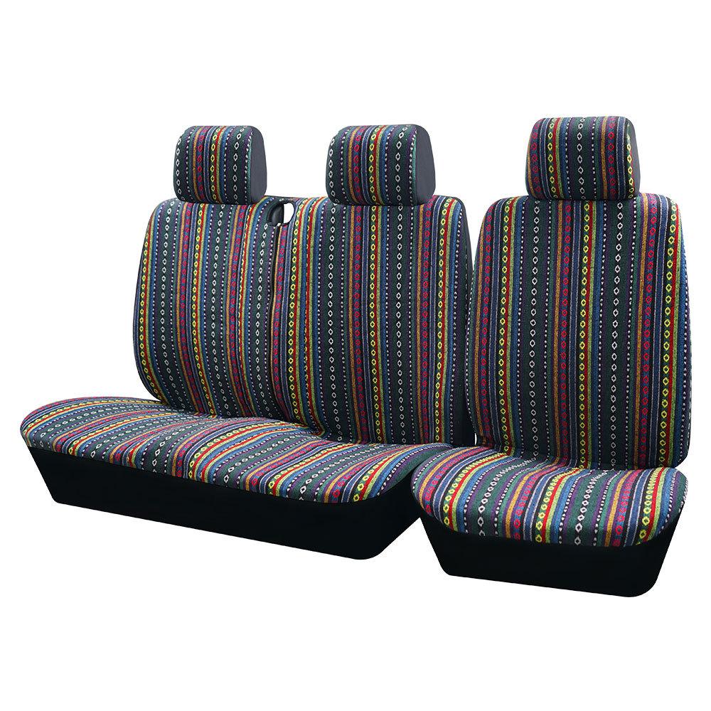 

Чехлы на сиденья 1+2 для грузовика, Универсальные чехлы на сиденья грузовика, Подходят для грузовика /фургона /внедорожника, Автоаксессуары 85*116cm синий