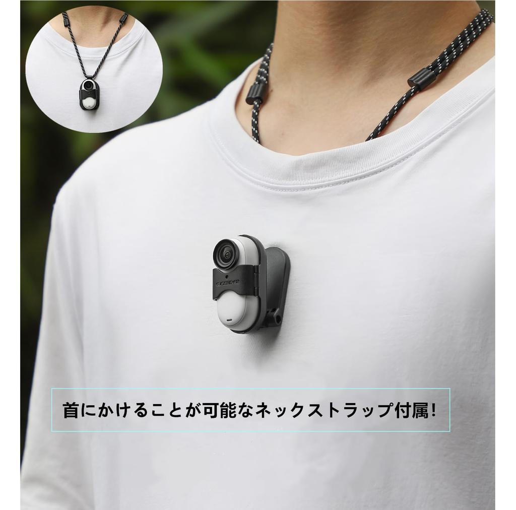 SHEAWA pro Insta360 GO Magnetický držák Popruh na krk Držák na krk Adaptér pro držák na krk Silný magnet Magnetická adsorpce Stabilita Příslušenství 3S/GO3 +