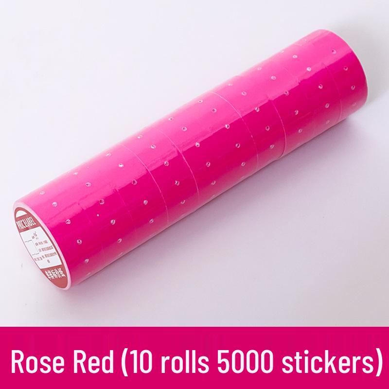 Single Row Price Labels & Coding Paper Tags - 10 Rolls, Free Shipping