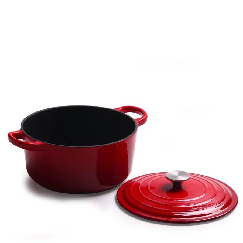 ZISIZ Enameled Cast Iron Pot