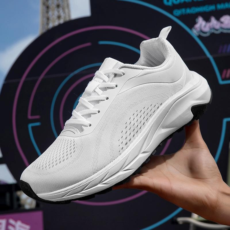 Shoes Wide Sneakers Men's and Women's Running Shoes Platform Outdoor Casual Shoes Lightweight Shock Absorbing Mesh Shoes