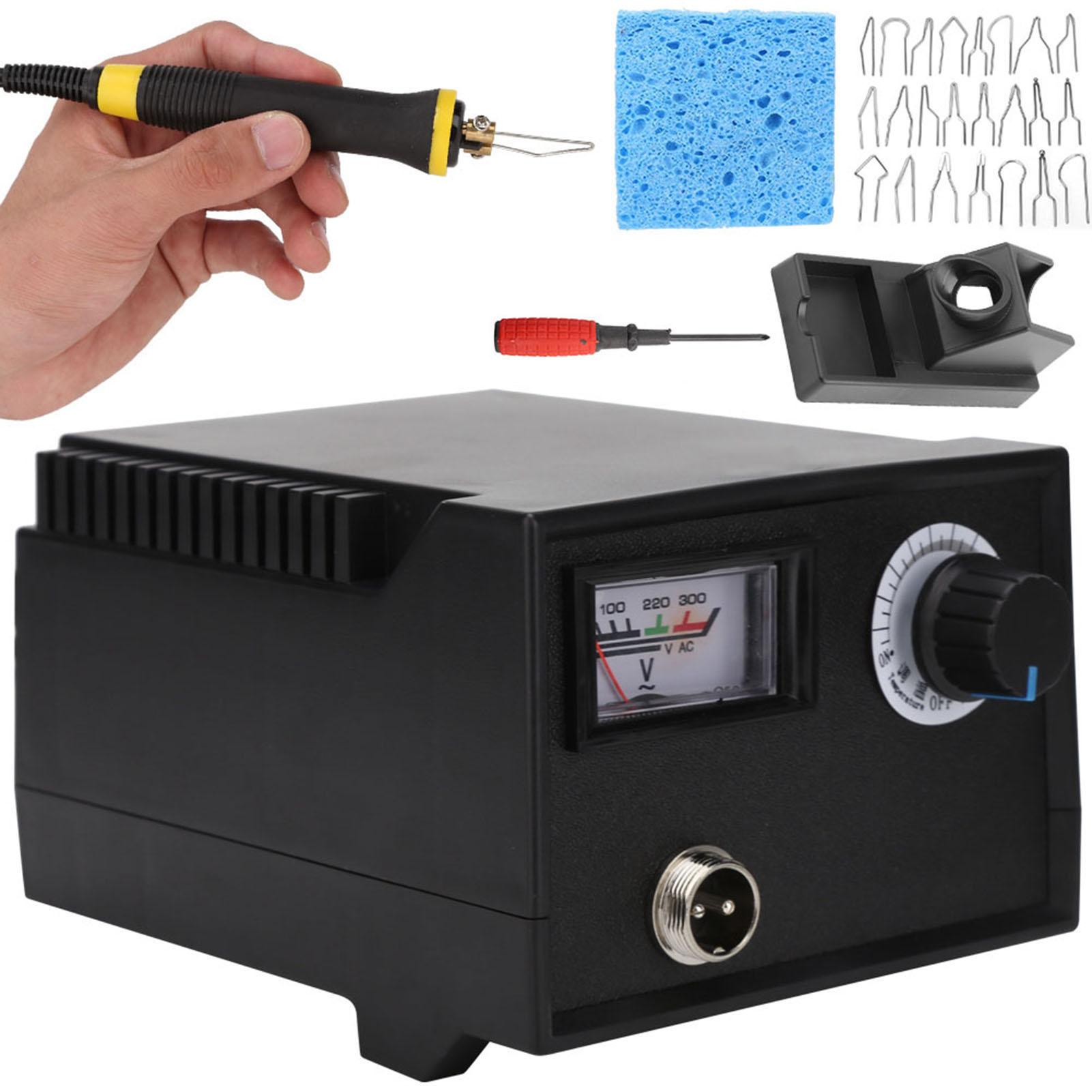 

Машина для выжигания с указателем, дисплей, регулируемая температура нагрева, припой, деревянный инструмент для рукоделия UK Plug