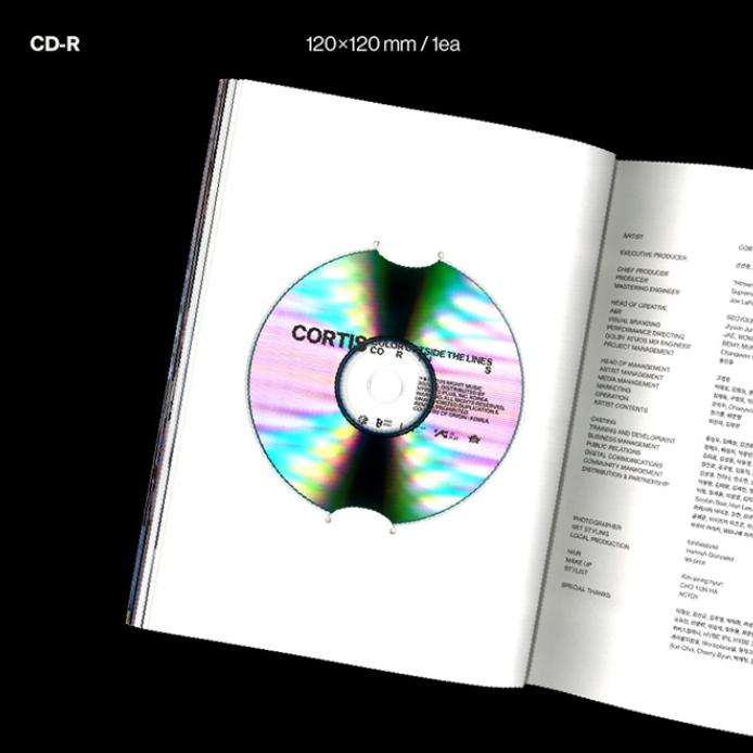 Pre-order CORTIS The 1st EP COLOR OUTSIDE THE LINES Standard Ver. & SHOP POB
