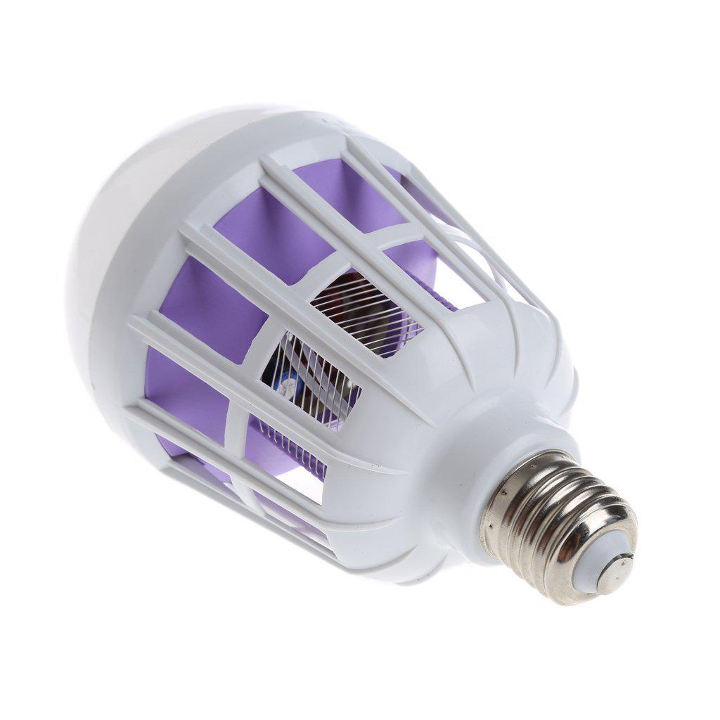 Mosquito Killer and Lamp Mosquito Killer Lamp Electric Anti Mosquito Killer Bulb светло-серый