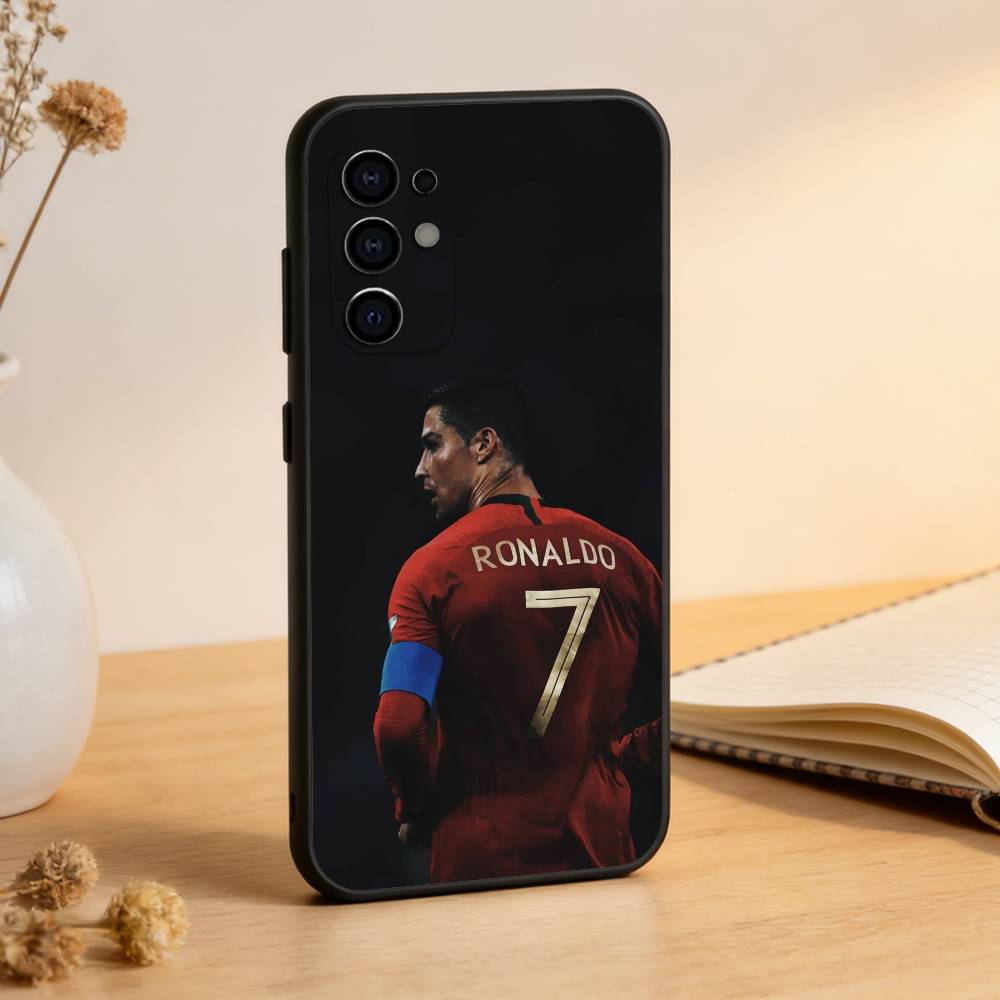 

Чехол для телефона Football For CR7 R-Ronaldo 7 для Samsung S25, S24, S21, S22, S23, S30, Ultra, S20, Plus, Fe, Lite, Note, 10, Черный чехол Samsung S20plus5G