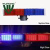 WURONG Solar Traffic Warning Strobe Light with Tripod