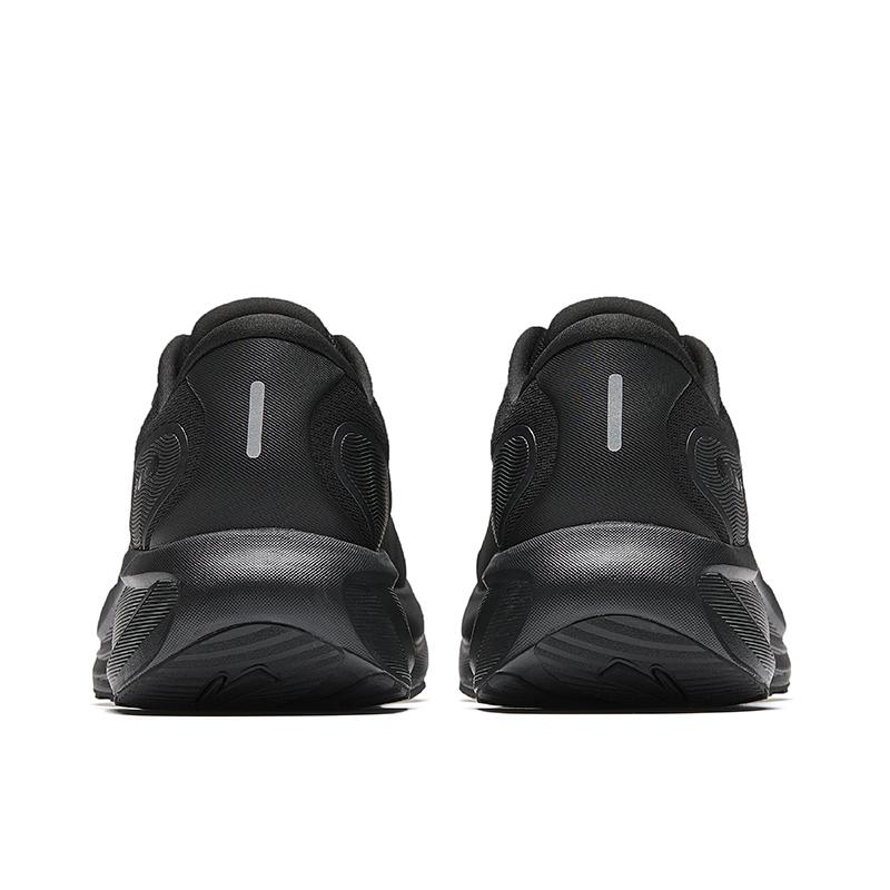 Anta Textile, Synthetic Leather Low top PG7 Casual Running Shoes Men's Black 112545545-9
