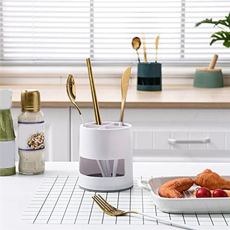 Drain Storage Cages, Separate Racks, Bathroom Toothbrush Paste Storage Boxes, Kitchen Household Storage Boxes Durable White