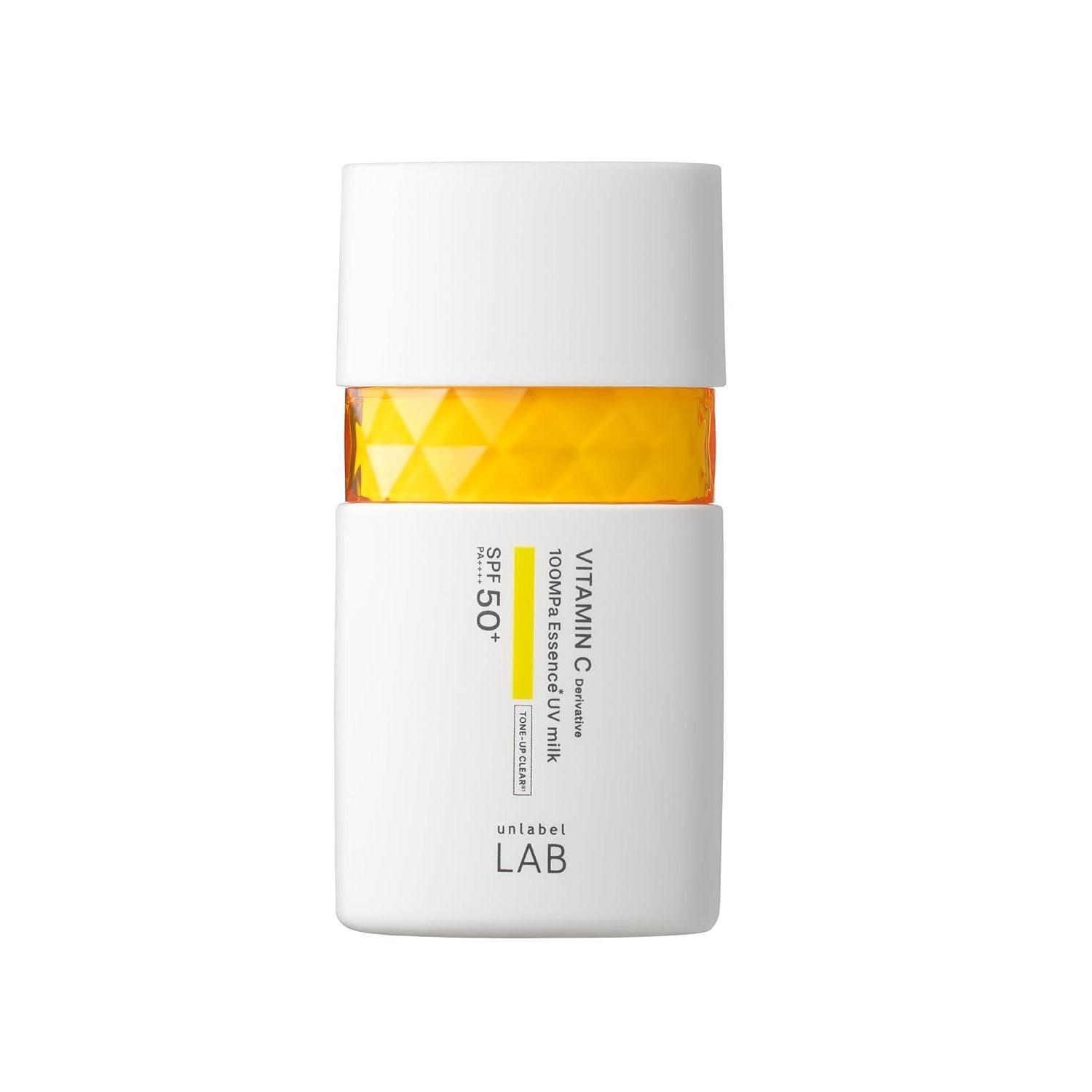 unlabel Emulsion V Tone Up UV Milk C Vitamin Sensitive Skin Pores Dryness 50mL