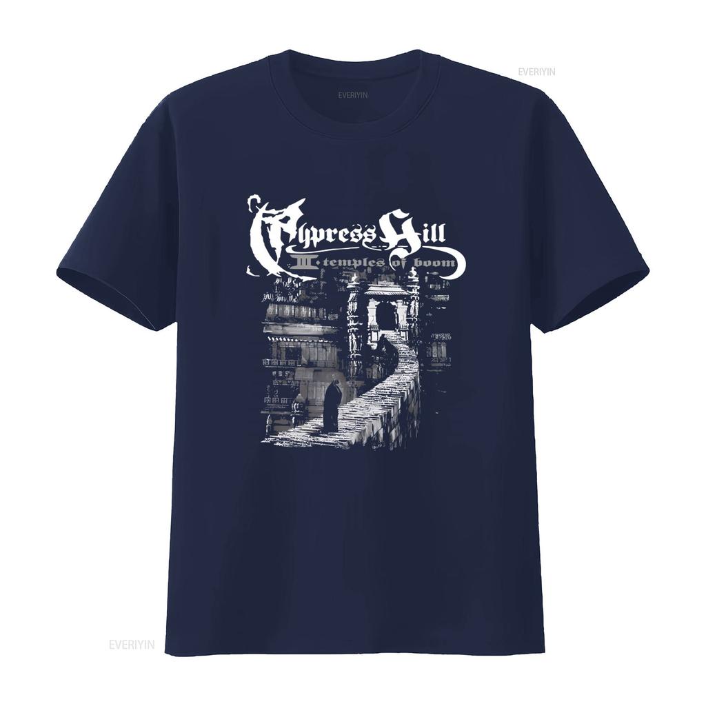 Cypress Hill Band Temples of Boom Print Cotton Black S 234XL T Shirt OH419 vintage Washed Unisex Slightly Casual fashion