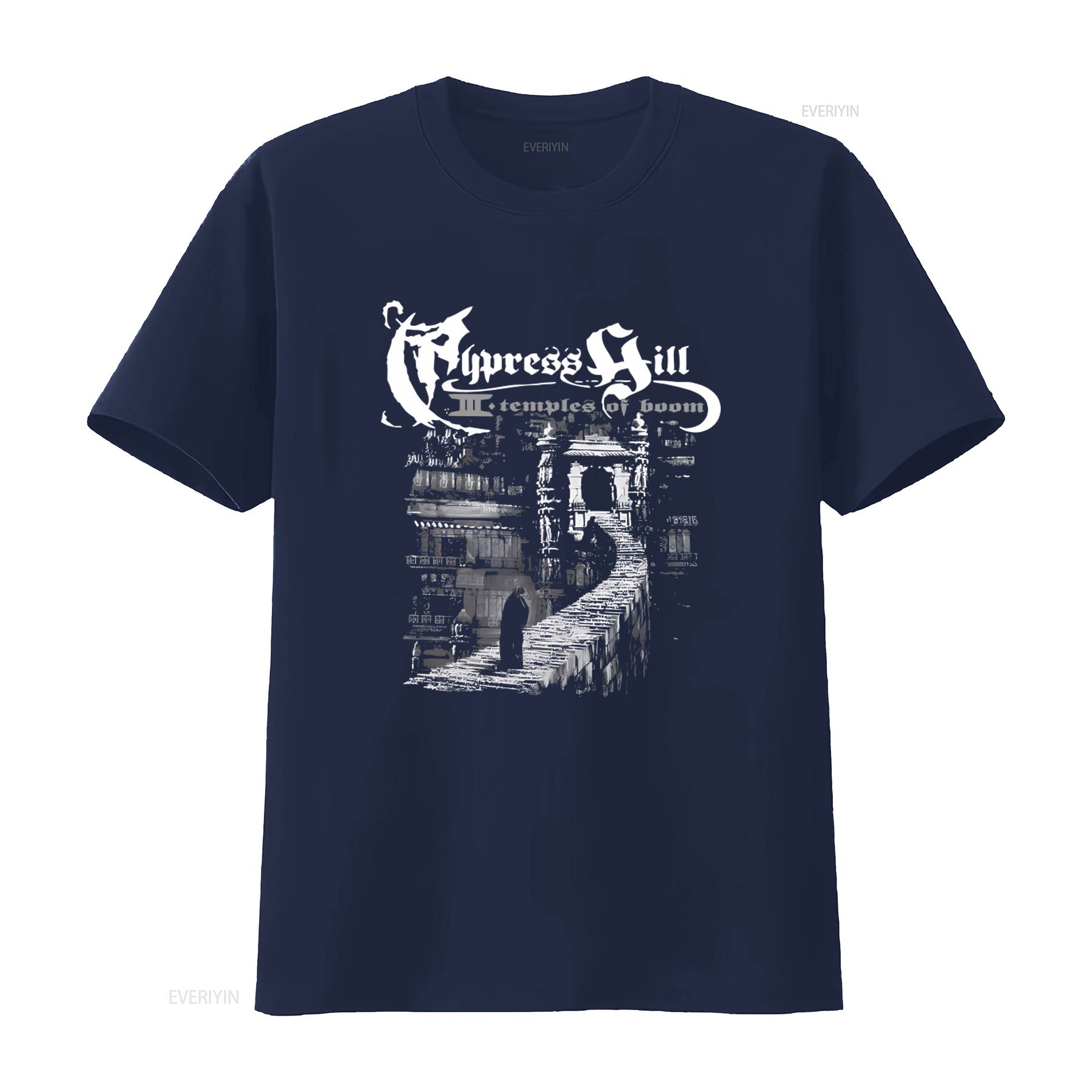 

Гурт Cypress Hill Temples of Boom Принт Бавовна Чорний S 234XL Футболка OH419 вінтажний Праний Унісекс Трохи Повсякденний мода L