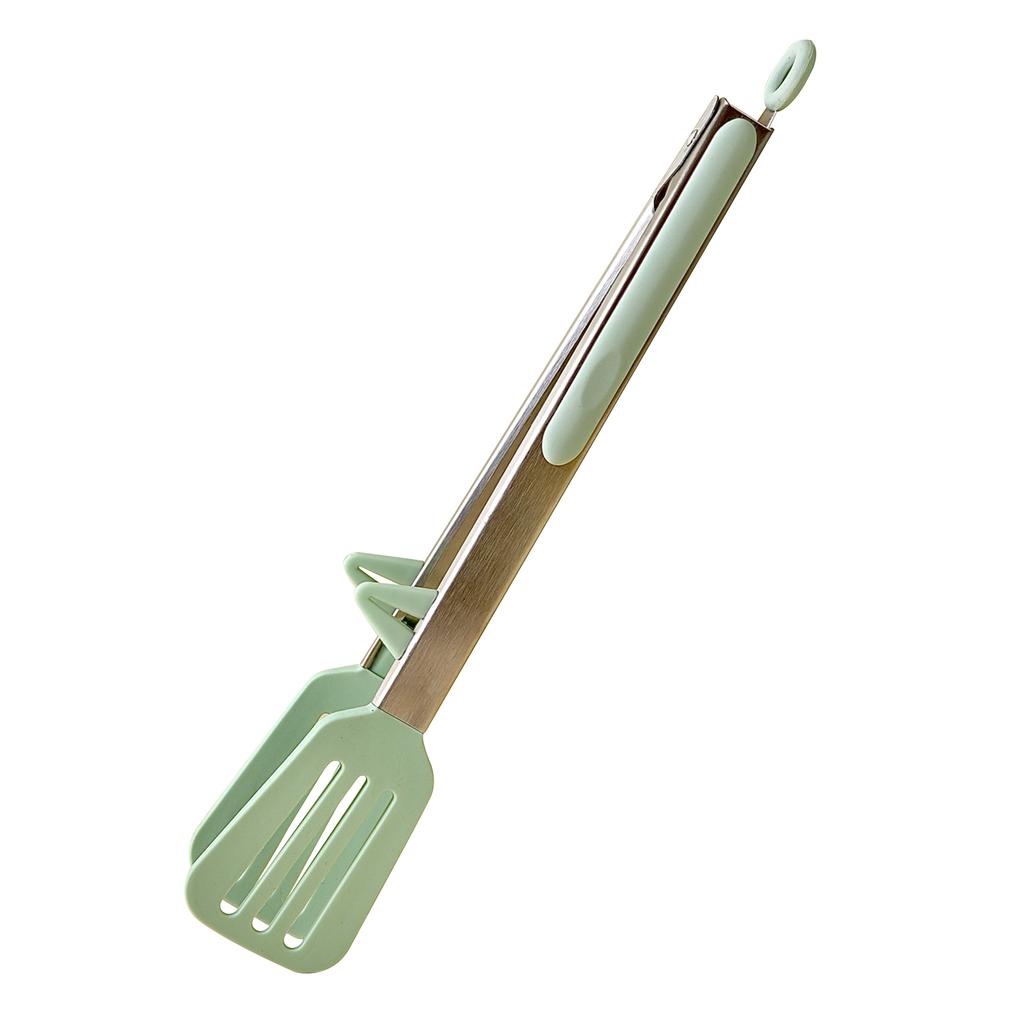 9/12 Inch Stainless Steel Food Tongs,Silicone Non-stick Cooking Clips for Kitchen,Household BBQ Clamp for Salad Outdoor Barbecue